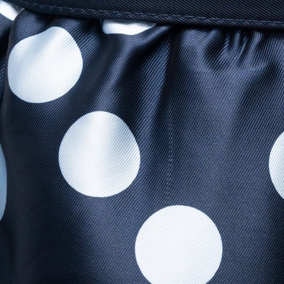 Kay Unger. Tinslee Tea Length Polka Dot Dress. - Picture 13 of 13